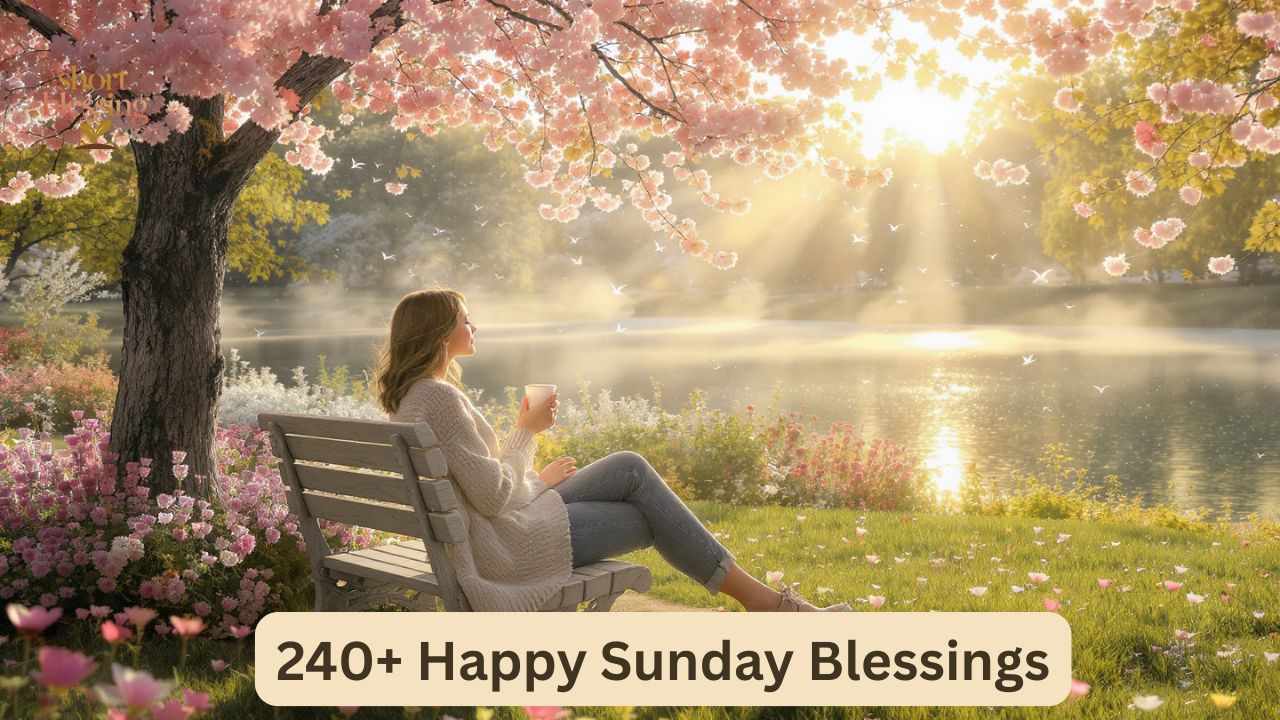 240+ Happy Sunday Blessings for a Peaceful Day
