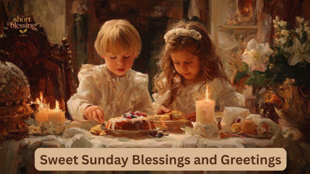 Sweet Sunday Blessings and Greetings