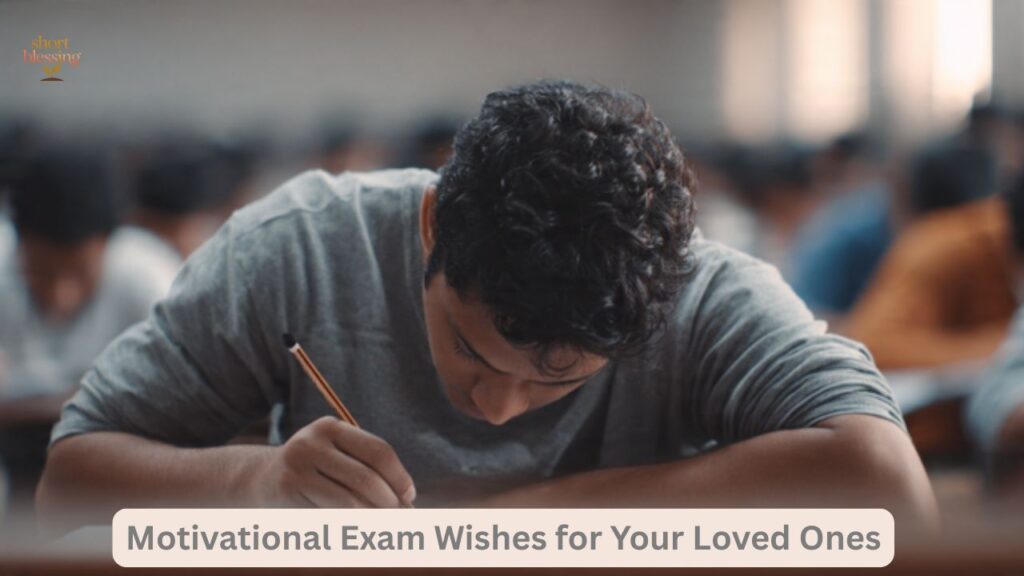 Motivational Exam Wishes for Your Loved Ones