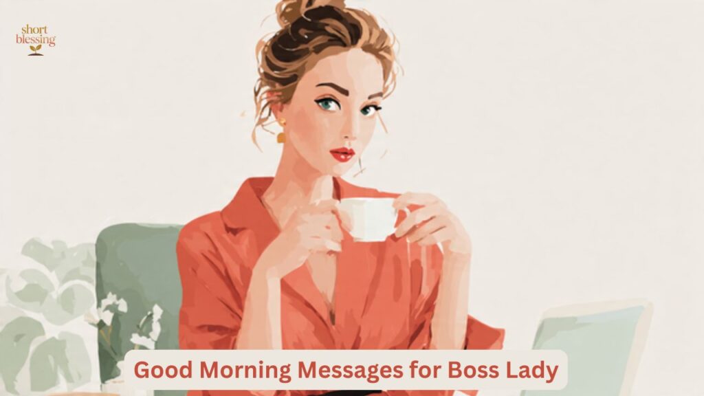 Good Morning Messages for Boss Lady