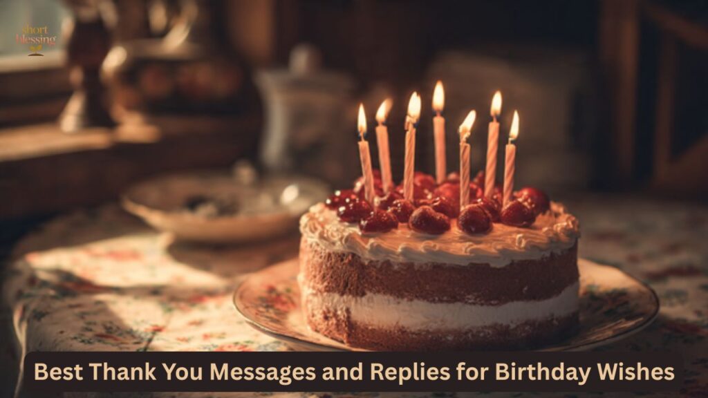 Best Thank You Messages and Replies for Birthday Wishes