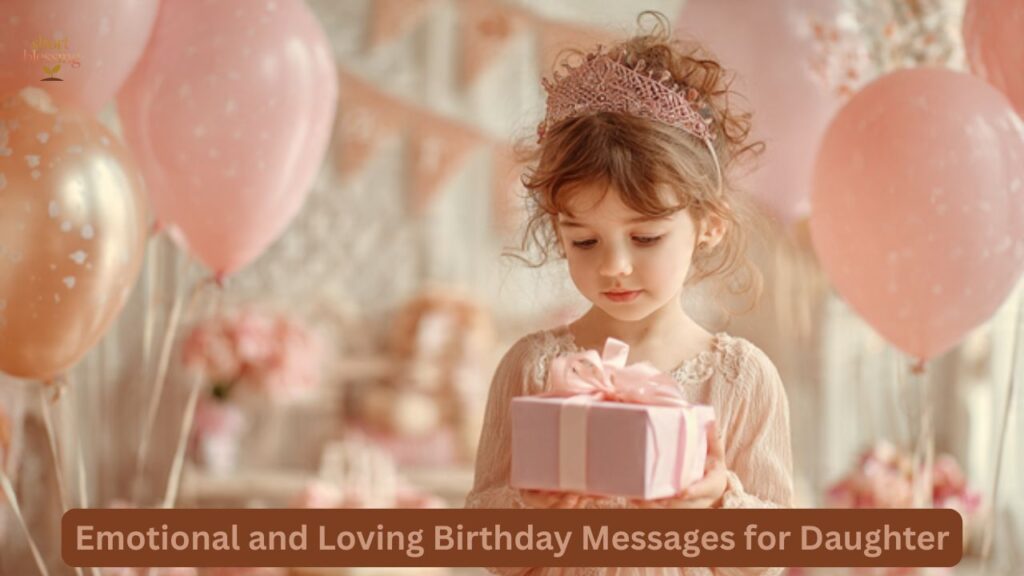 Emotional and Loving Birthday Messages for Daughter