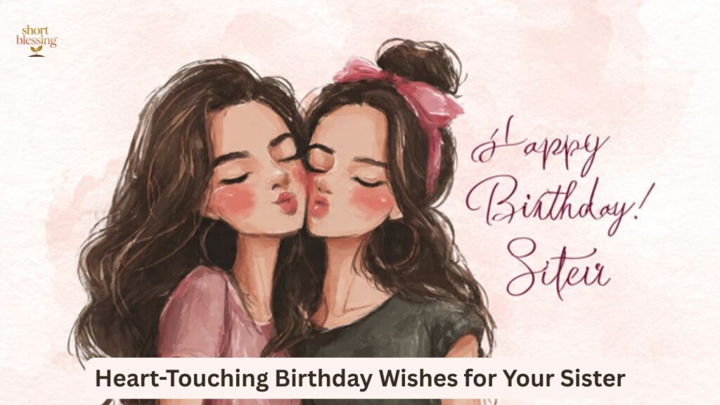 Heart-Touching Birthday Wishes for Your Sister