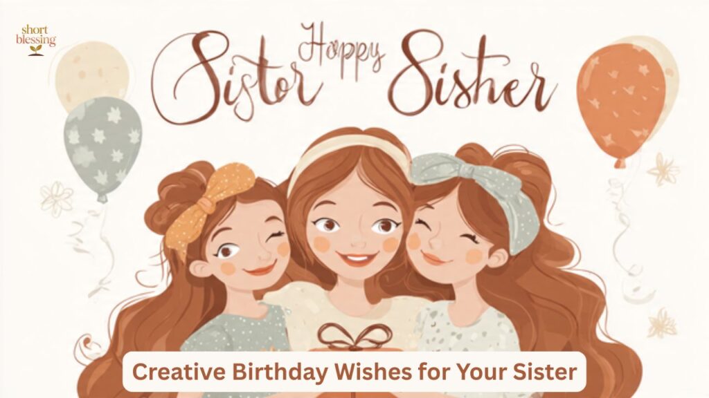 Creative Birthday Wishes for Your Sister