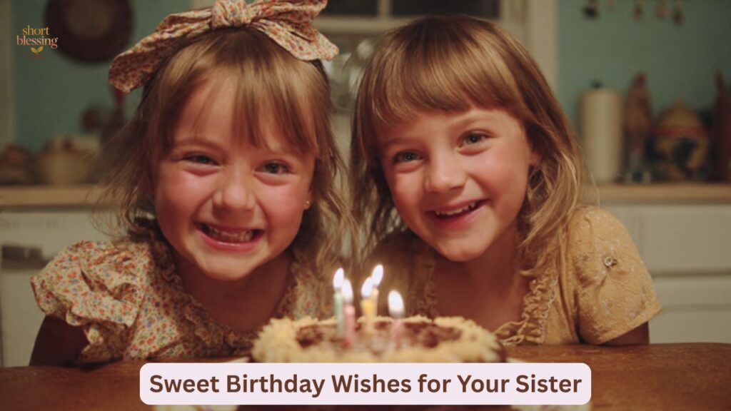 Sweet Birthday Wishes for Your Sister