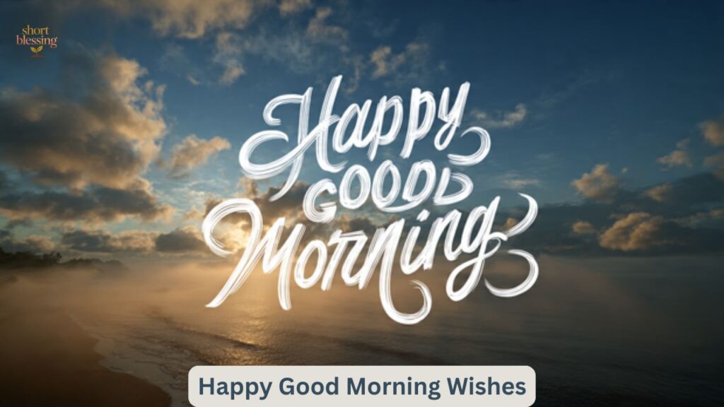 Happy Good Morning Wishes