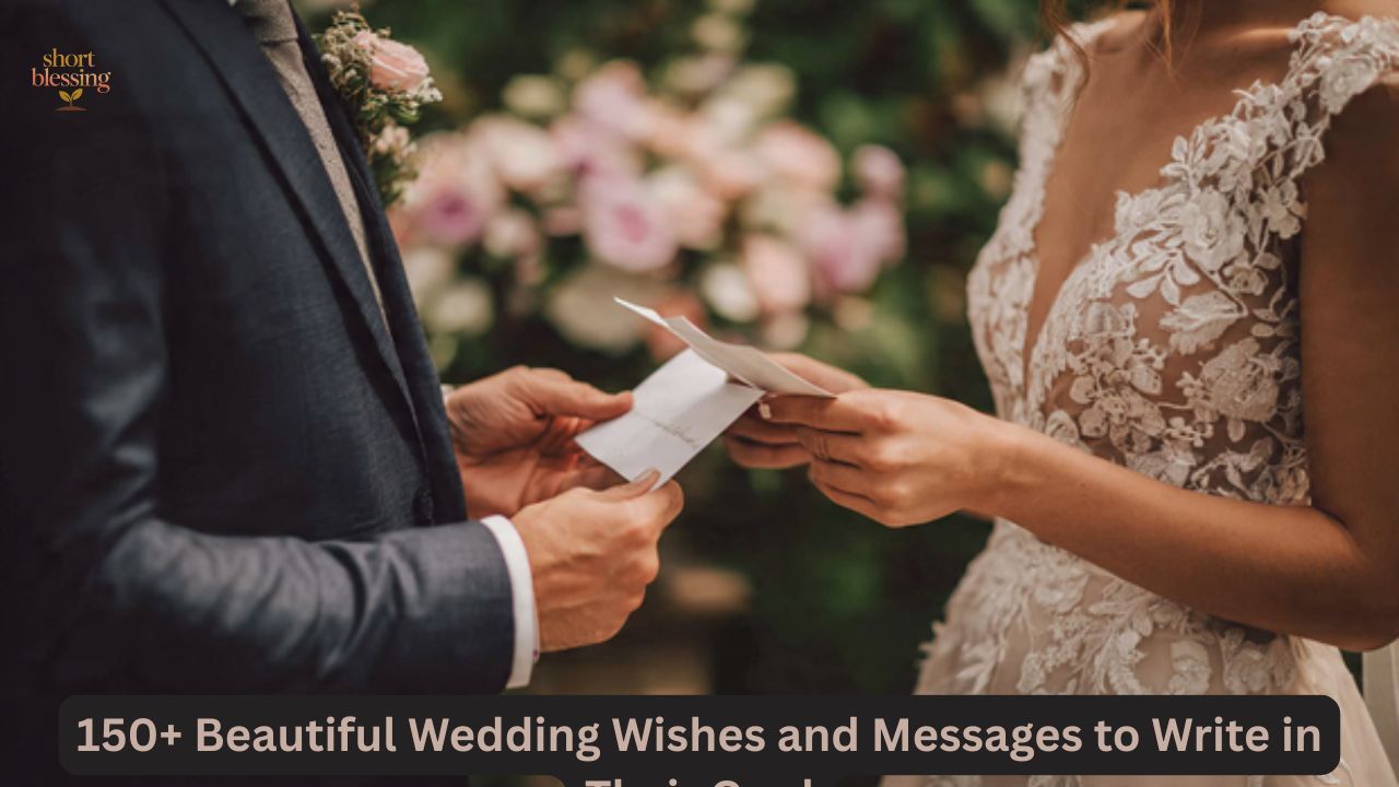 150+ Beautiful Wedding Wishes and Messages to Write in Their Card
