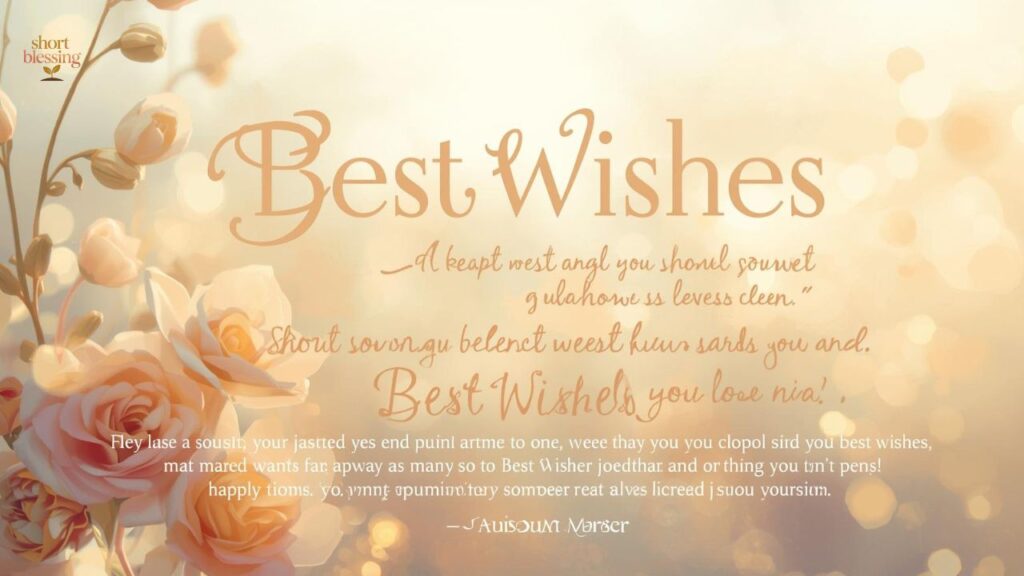 Best Wishes Quotes
