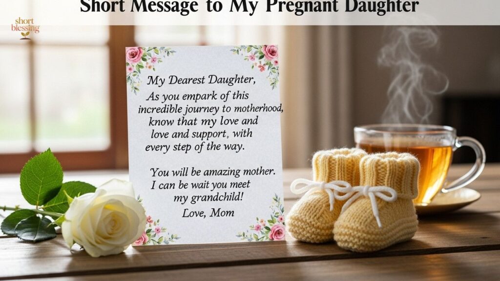 Short Message to My Pregnant Daughter