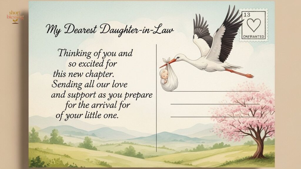 Short Message to My Pregnant Daughter-in-Law