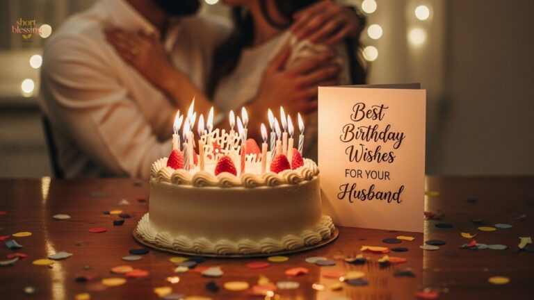 155+ Best Birthday Wishes for Your Husband, From Sweet to Funny