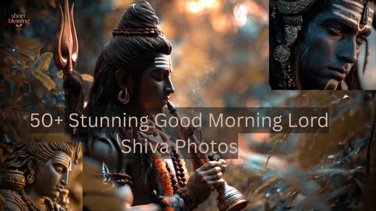 50+ Stunning Good Morning Lord Shiva Photos