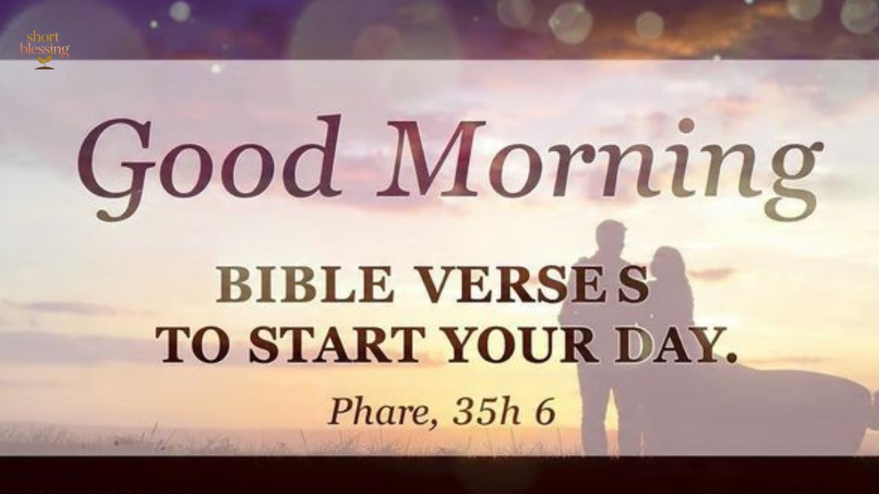 Blessing Good Morning Bible Verses to Start Your Day