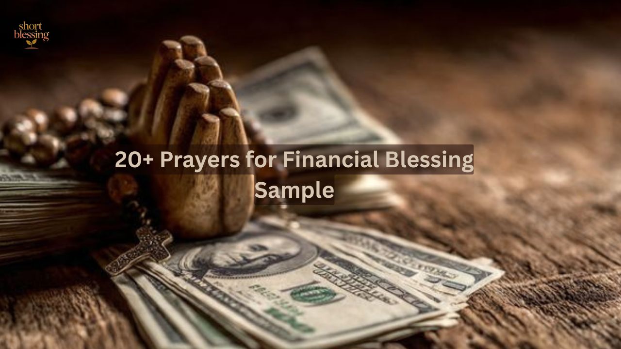 20+ Prayers for Financial Blessing Sample