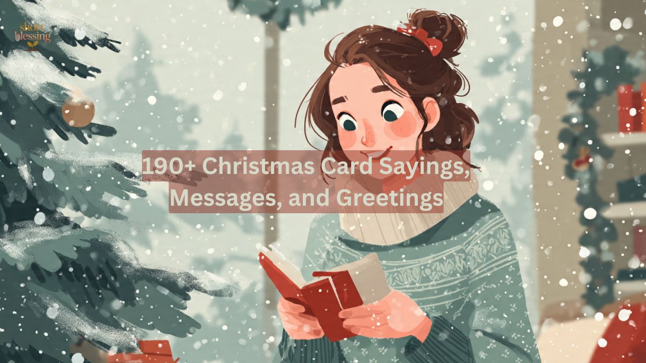 190+ Christmas Card Sayings, Messages, and Greetings