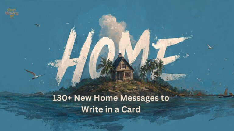130+ New Home Messages to Write in a Card