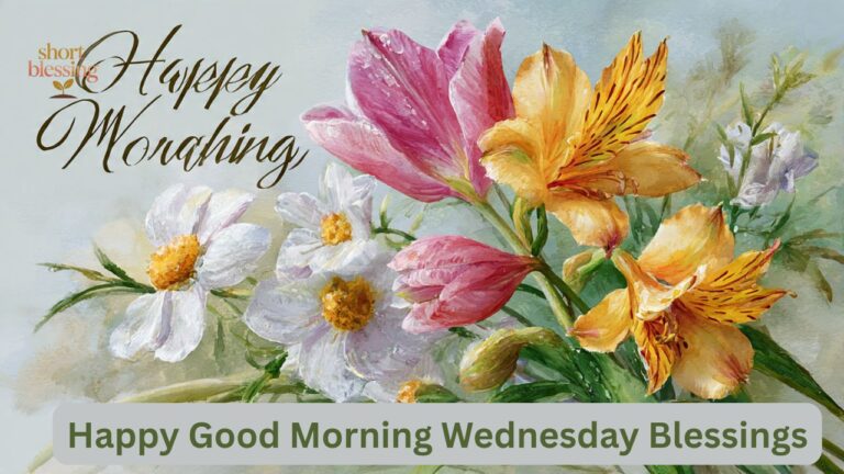 Happy Good Morning Wednesday Blessings