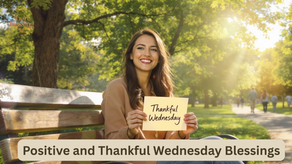 Positive and Thankful Wednesday Blessings