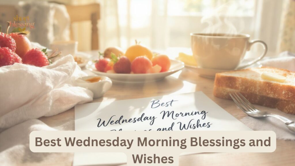 Best Wednesday Morning Blessings and Wishes