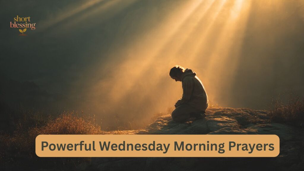 Powerful Wednesday Morning Prayers