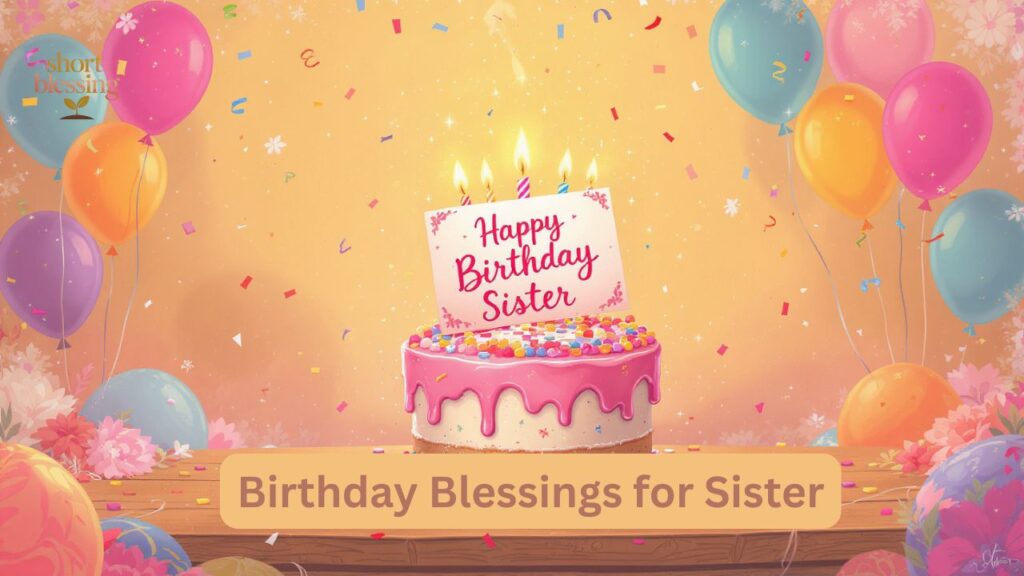 Birthday Blessings for Sister