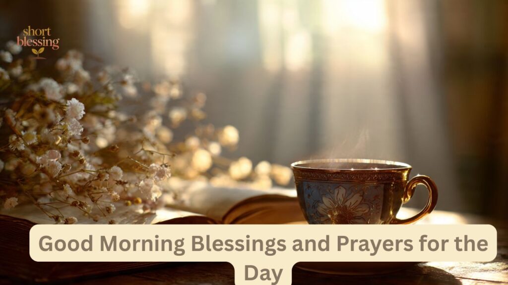 Good Morning Blessings and Prayers for the Day