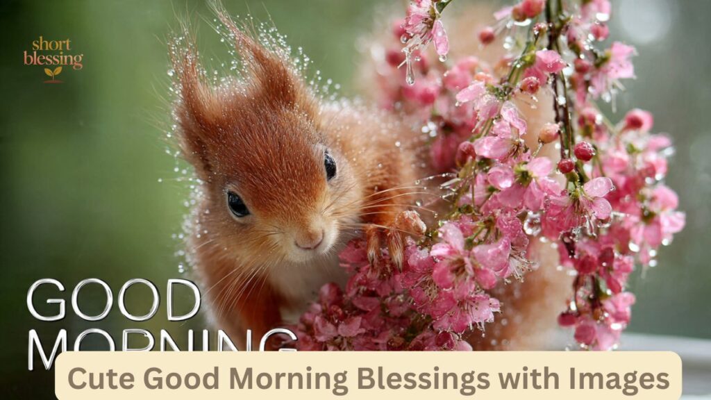 Cute Good Morning Blessings with Images
