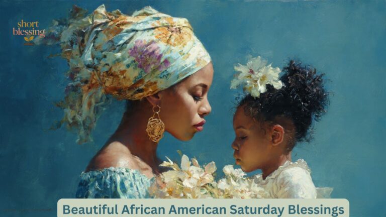 Beautiful African American Saturday Blessings