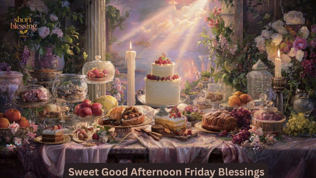 Sweet Good Afternoon Friday Blessings