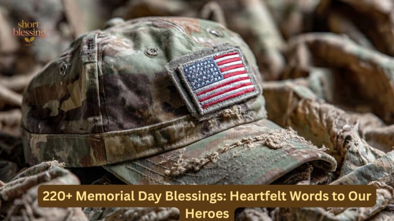 220+ Memorial Day Blessings: Heartfelt Words to Our Heroes