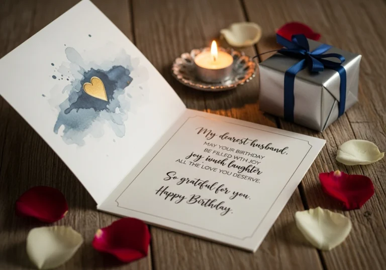 Sweet & Short Birthday Wishes to Bless Your Husband