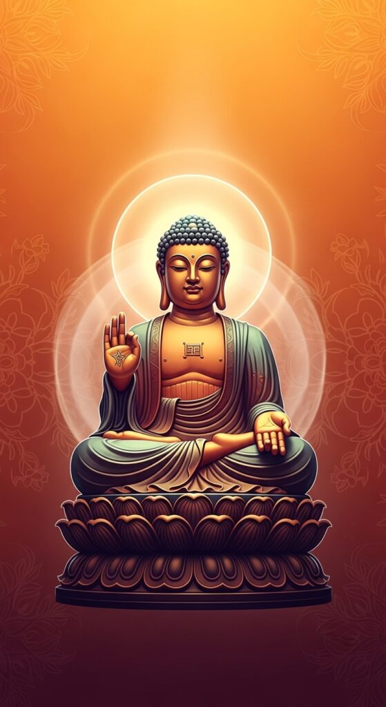 Blessing Buddha Wallpaper for PC