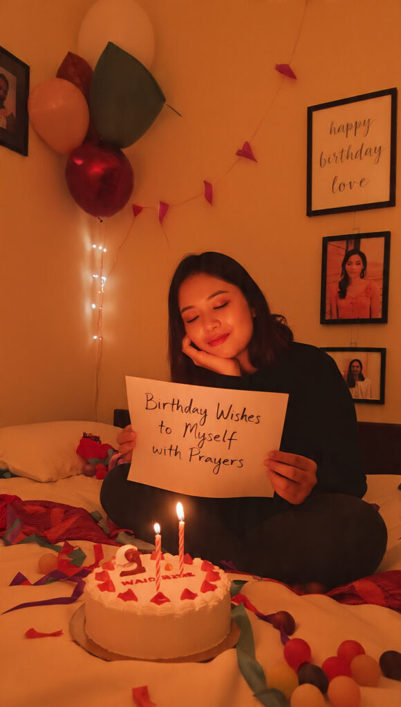 Birthday Wishes to Myself with Prayers
