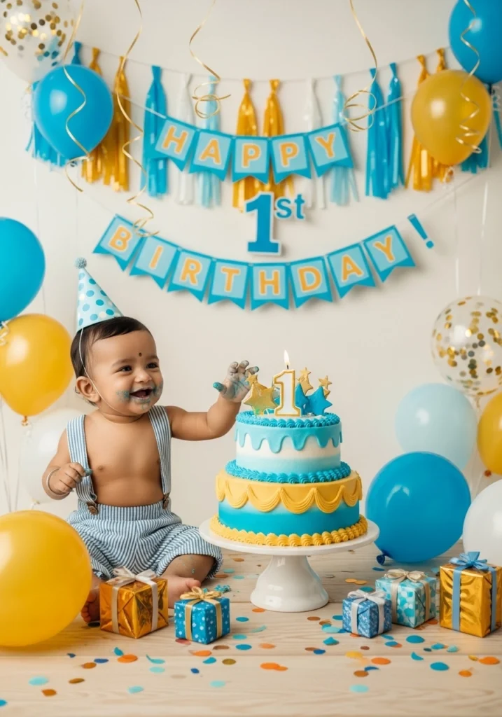 1st Birthday Wishes for Your Bhanja ๐