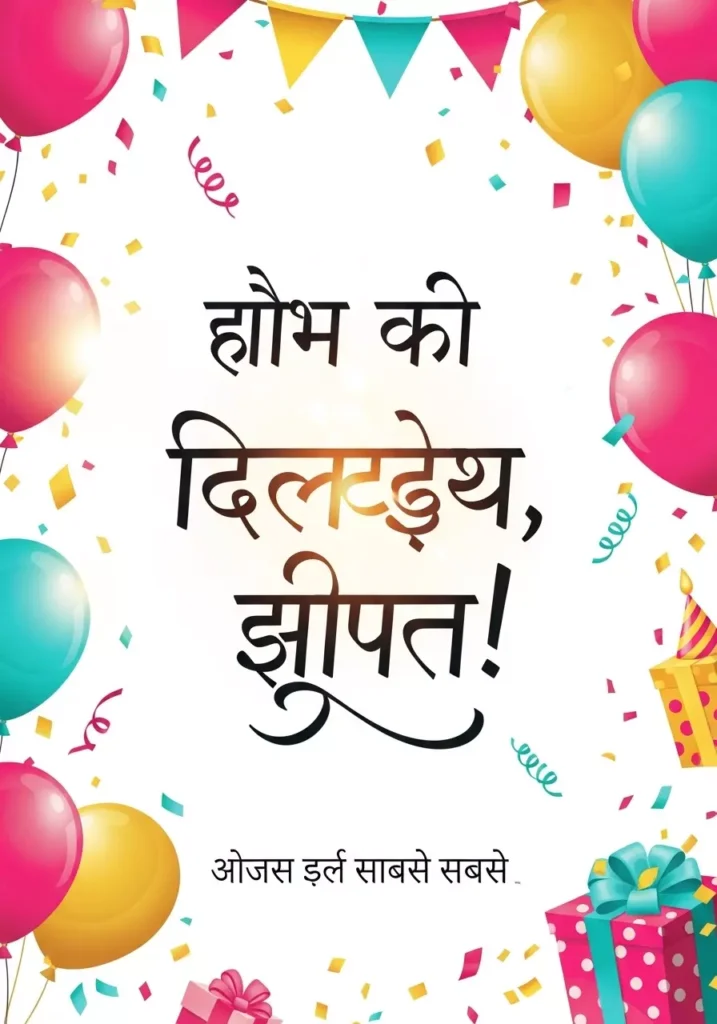 Bhanji Birthday Quotes (Hindi)