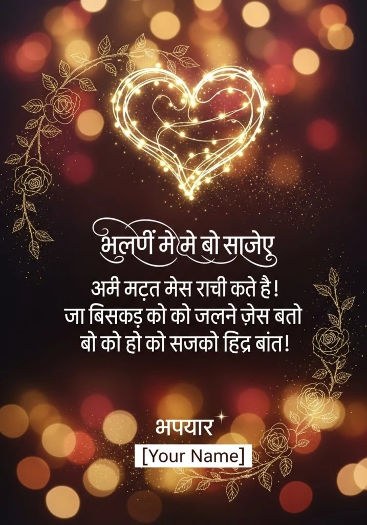New Year Messages for Girlfriend in Hindi