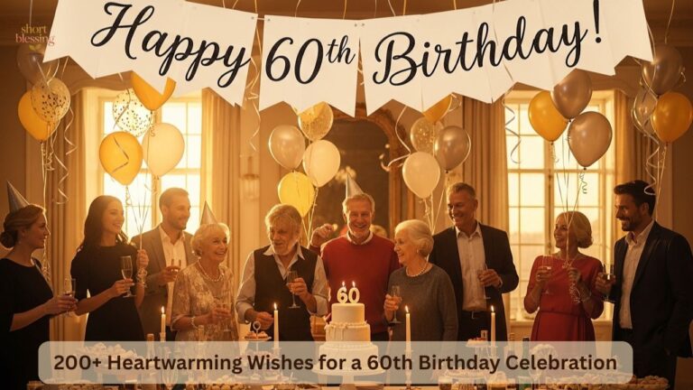 200+ Heartwarming Wishes for a 60th Birthday Celebration