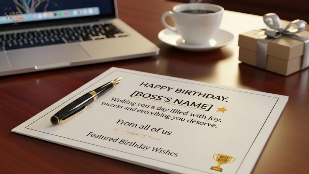 Featured Birthday Wishes For Boss