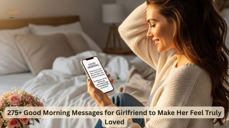 275+ Good Morning Messages for Girlfriend to Make Her Feel Truly Loved