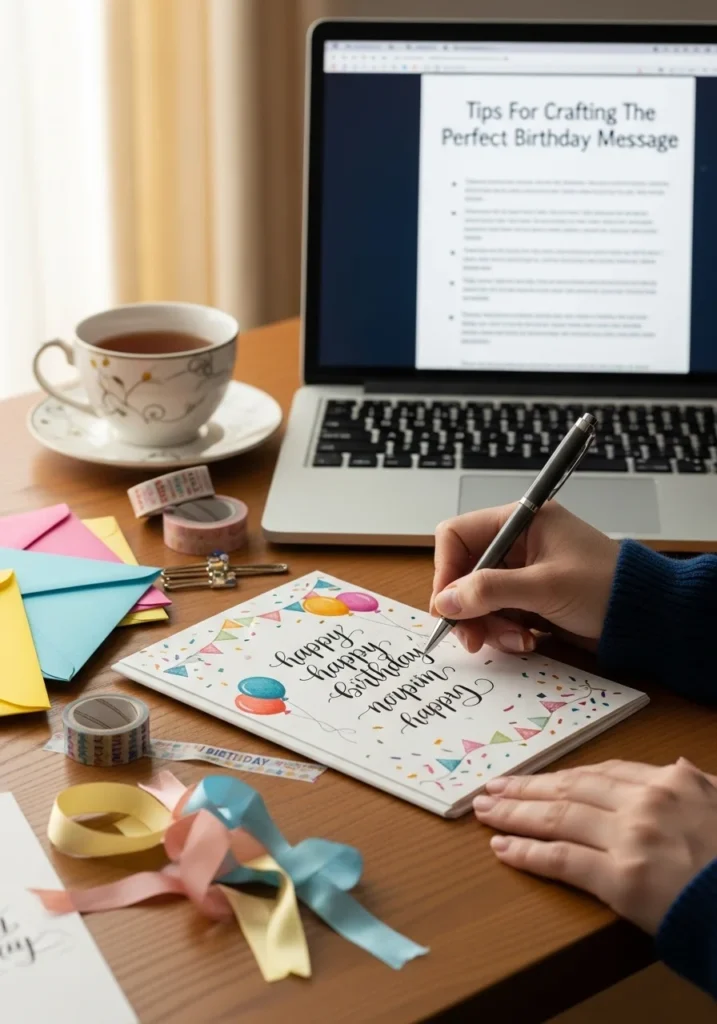 Tips For Crafting The Perfect Birthday Message