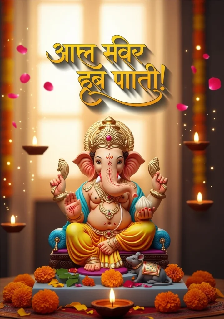 ganesh Chaturthi Wishes in Marathi: