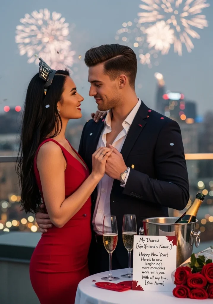 New Year Wishes for a Newly Met Girlfriend