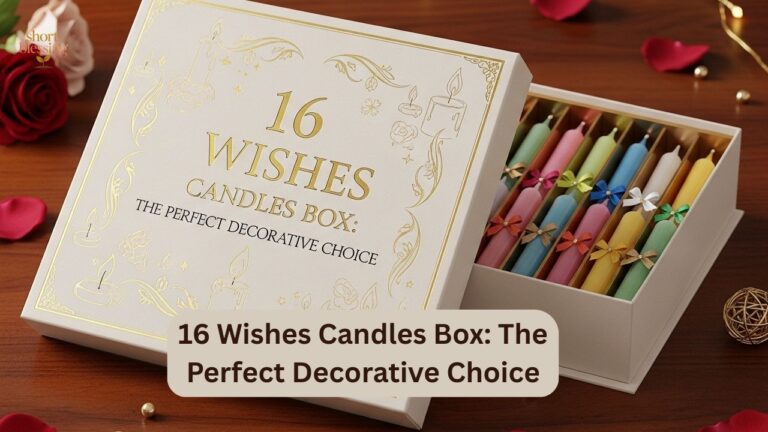 16 Wishes Candles Box: The Perfect Decorative Choice