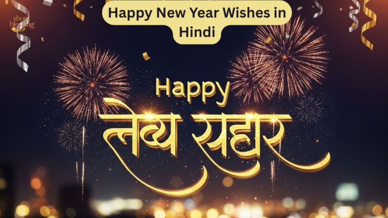 Happy New Year Wishes in Hindi
