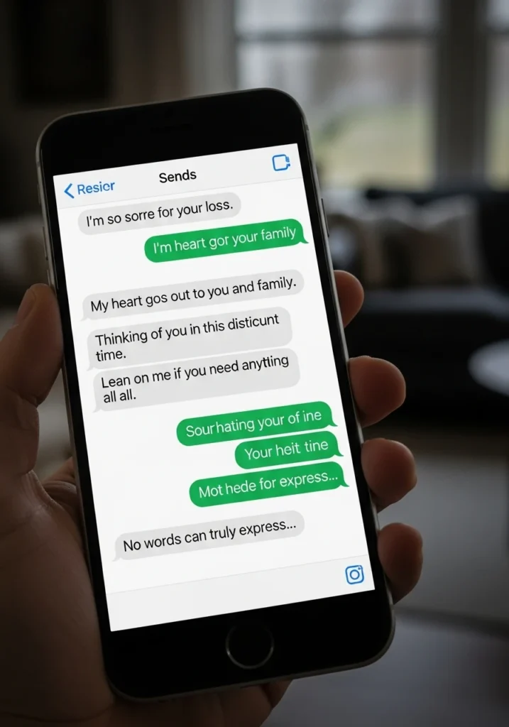 Condolences Text Messages to Friend