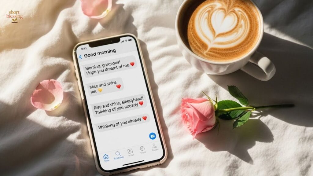 Flirty Good Morning Texts for Her to Smile
