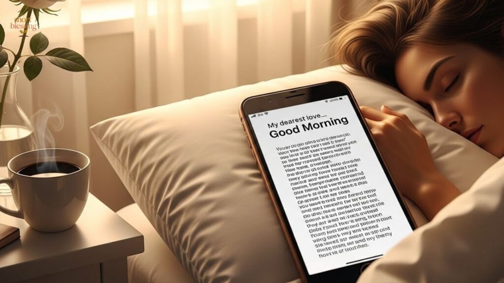 Long Good Morning Messages for Her to Wake Up To