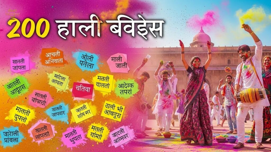 200 Holi Wishes In Marathi