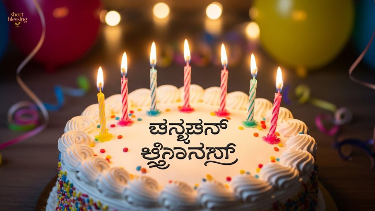 Birthday Wishes in Kannada