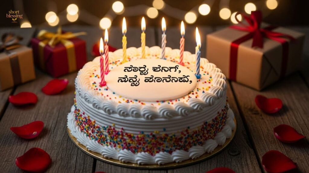 Birthday Wishes in Kannada for Husband